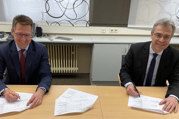 Unterzeichnung Ziel- und Leistungsvereinbarung mit dem Regierungspräsidium Freiburg